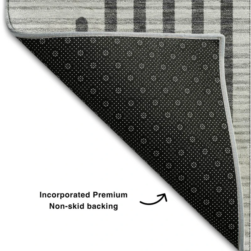 Addison Mayfield Gray AMF1001 9ft. x 12ft. Rect. Rug