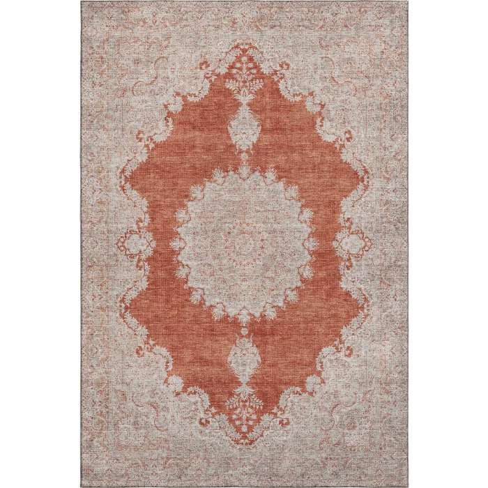 Addison Mayfield Orange AMF1003 5ft. x 7ft. 6in. Rect. Rug