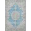 Addison Mayfield Teal AMF1003 5ft. x 7ft. 6in. Rect. Rug