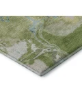 Addison Mayfield Green AMF1005 - 8ft. Round Rug