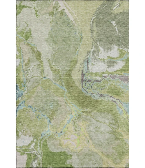 Addison Mayfield Green AMF1005 - 8ft. Round Rug