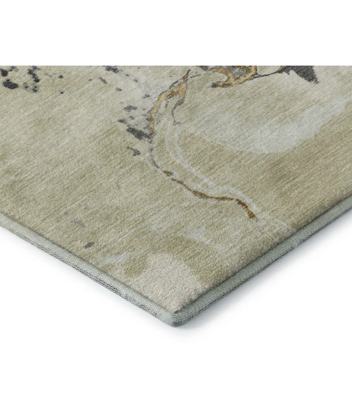 Addison Mayfield Ivory AMF1005 - 8ft. Round Rug