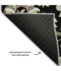 Addison Mayfield Black AMF1006 2ft. 3in. x 7ft. 6in. Rect. Rug