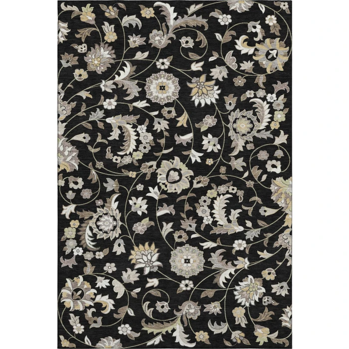 Addison Mayfield Black AMF1006 2ft. 3in. x 7ft. 6in. Rect. Rug