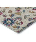 Addison Mayfield Ivory AMF1006 - 8ft. Round Rug