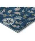 Addison Mayfield Blue AMF1006 - 8ft. Round Rug