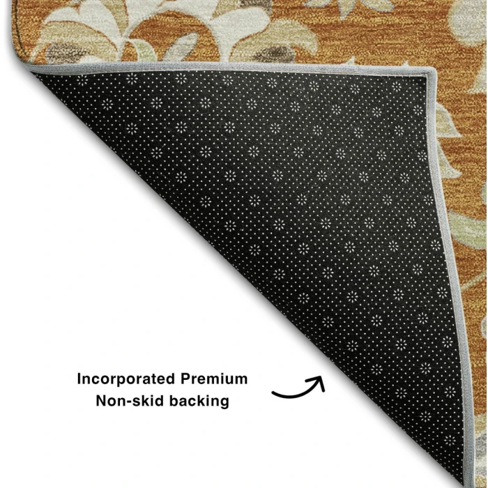 Addison Mayfield Orange AMF1006 2ft. 3in. x 7ft. 6in. Rect. Rug