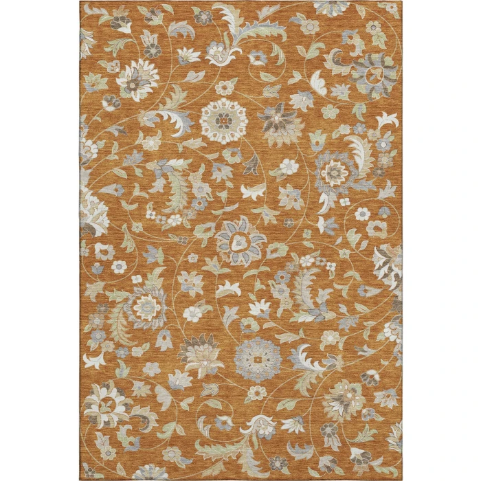 Addison Mayfield Orange AMF1006 2ft. 3in. x 7ft. 6in. Rect. Rug