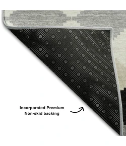 Addison Mayfield Black AMF1007 - 8ft. Round Rug
