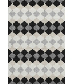 Addison Mayfield Black AMF1007 - 8ft. Round Rug