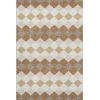 Addison Mayfield Orange AMF1007 - 8ft. Round Rug