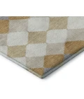 Addison Mayfield Gold AMF1007 - 8ft. Round Rug