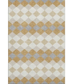 Addison Mayfield Gold AMF1007 - 8ft. Round Rug