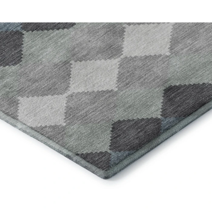 Addison Mayfield Gray AMF1007 - 8ft. Round Rug