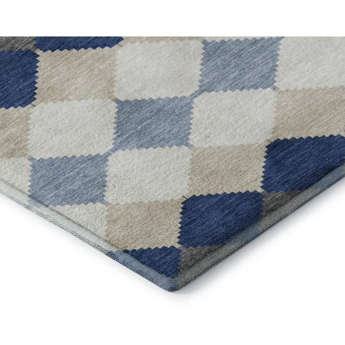 Addison Mayfield Blue AMF1007 2ft. 3in. x 7ft. 6in. Rect. Rug
