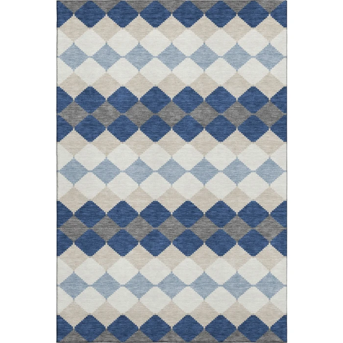 Addison Mayfield Blue AMF1007 2ft. 3in. x 7ft. 6in. Rect. Rug