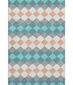 Addison Mayfield Teal AMF1007 2ft. 3in. x 7ft. 6in. Rect. Rug