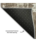 Addison Mayfield Brown AMF1008 - 8ft. Round Rug