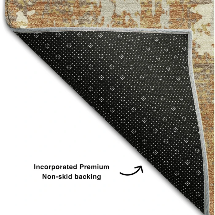 Addison Mayfield Orange AMF1008 5ft. x 7ft. 6in. Rect. Rug
