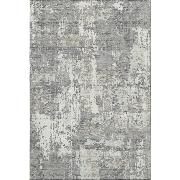 Addison Mayfield Gray AMF1008 - 8ft. Round Rug