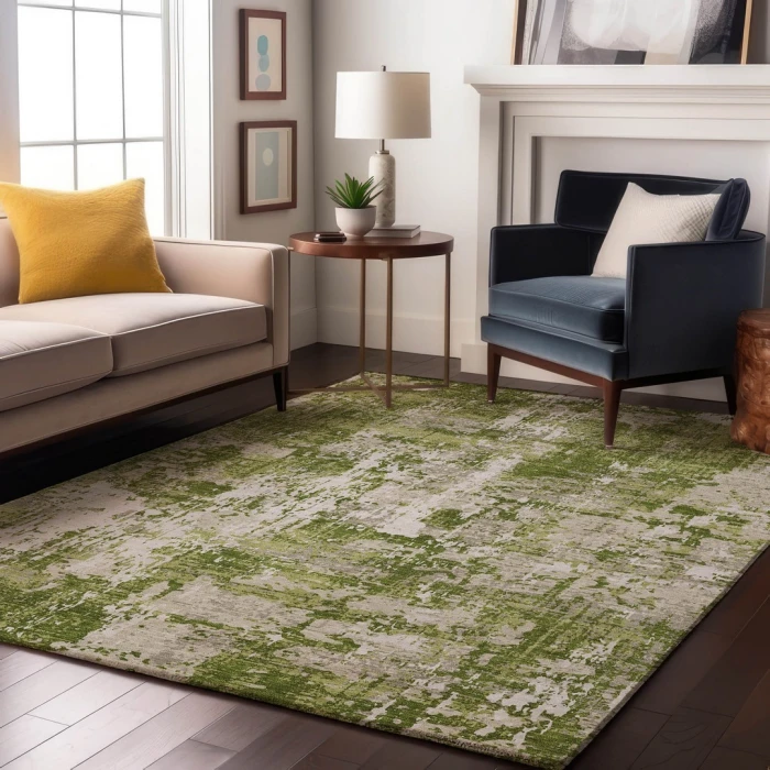 Addison Mayfield Green AMF1008 5ft. x 7ft. 6in. Rect. Rug