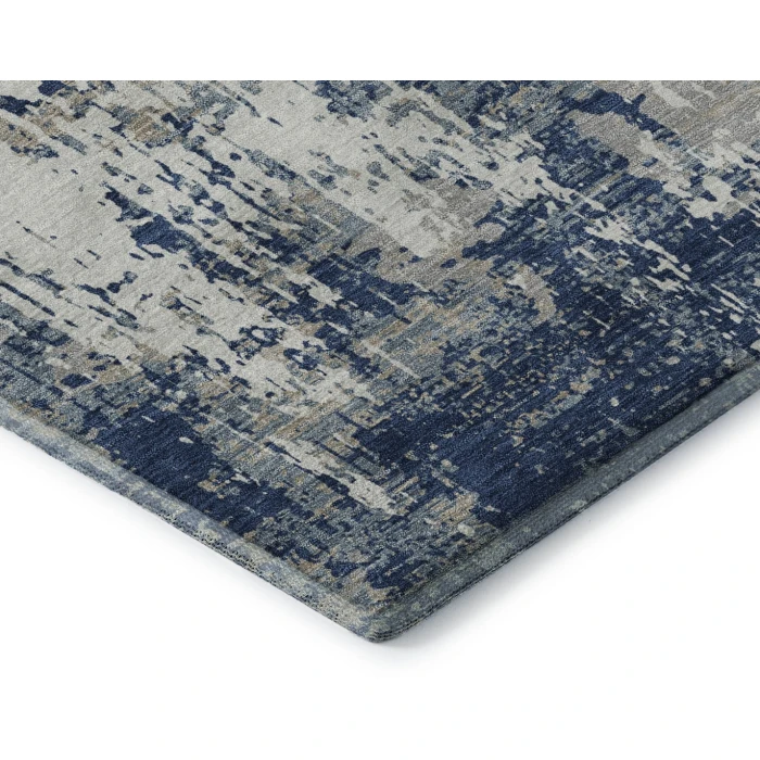 Addison Mayfield Blue AMF1008 2ft. 3in. x 7ft. 6in. Rect. Rug
