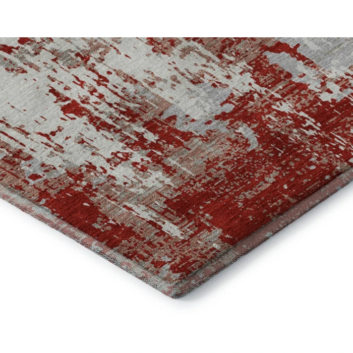 Addison Mayfield Red AMF1008 - 8ft. Round Rug