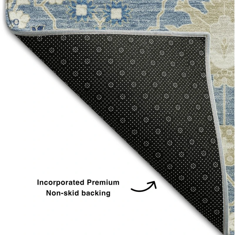 Addison Mayfield Blue AMF1009 2ft. 3in. x 7ft. 6in. Rect. Rug