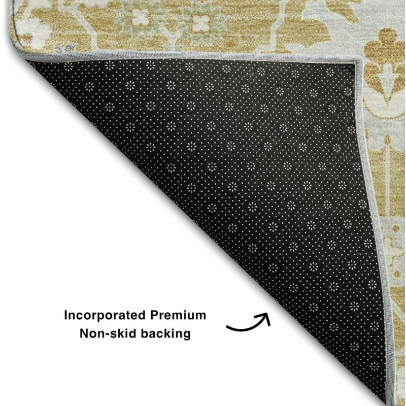 Addison Mayfield Gold AMF1009 2ft. 3in. x 7ft. 6in. Rect. Rug