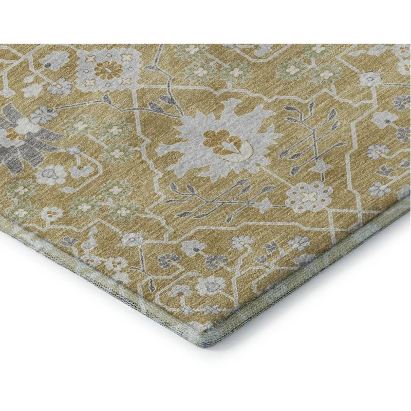 Addison Mayfield Gold AMF1009 2ft. 3in. x 7ft. 6in. Rect. Rug