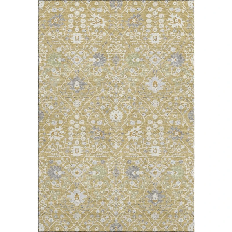 Addison Mayfield Gold AMF1009 2ft. 3in. x 7ft. 6in. Rect. Rug