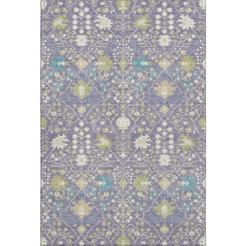 Addison Mayfield Purple AMF1009 5ft. x 7ft. 6in. Rect. Rug
