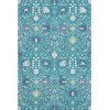 Addison Mayfield Teal AMF1009 - 8ft. Round Rug