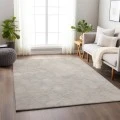 Addison Mayfield Ivory AMF100 - 8ft. Round Rug