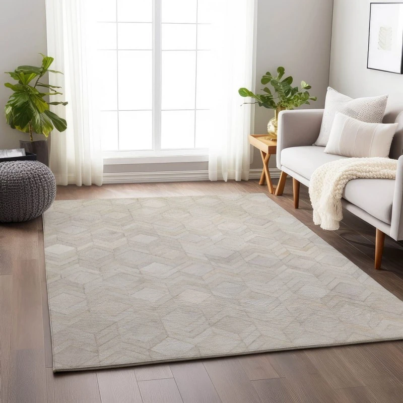 Addison Mayfield Ivory AMF100 - 8ft. Round Rug