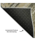 Addison Mayfield Brown AMF1010 - 8ft. Round Rug
