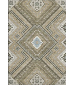Addison Mayfield Brown AMF1010 - 8ft. Round Rug
