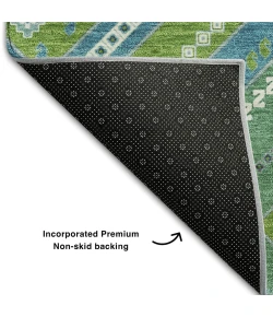 Addison Mayfield Green AMF1010 8ft. x 10ft. Rect. Rug