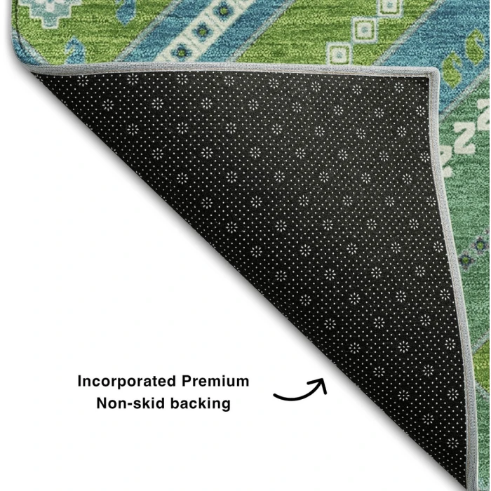 Addison Mayfield Green AMF1010 8ft. x 10ft. Rect. Rug