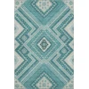 Addison Mayfield Teal AMF1010 8ft. x 10ft. Rect. Rug