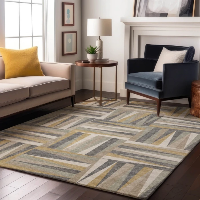 Addison Mayfield Brown AMF1012 2ft. 3in. x 7ft. 6in. Rect. Rug