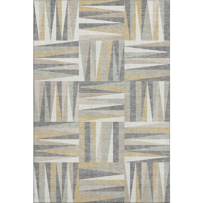 Addison Mayfield Brown AMF1012 2ft. 3in. x 7ft. 6in. Rect. Rug