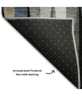 Addison Mayfield Black AMF1012 8ft. x 10ft. Rect. Rug