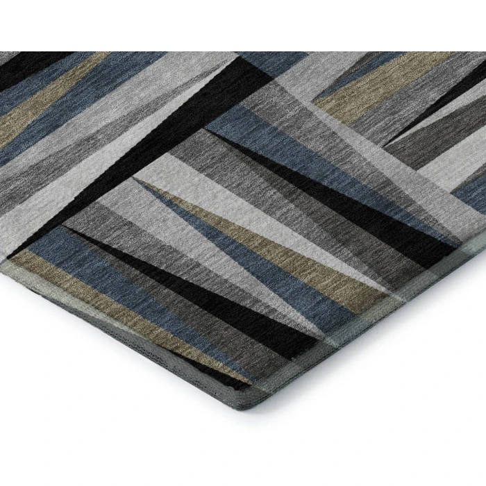 Addison Mayfield Black AMF1012 8ft. x 10ft. Rect. Rug