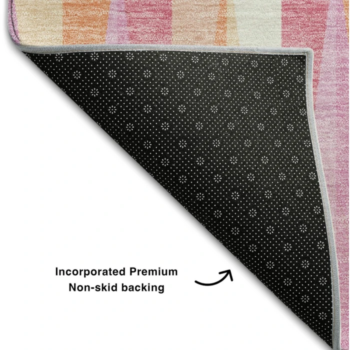 Addison Mayfield Pink AMF1012 2ft. 3in. x 7ft. 6in. Rect. Rug