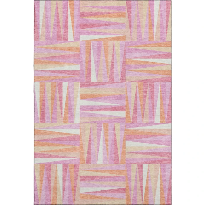 Addison Mayfield Pink AMF1012 2ft. 3in. x 7ft. 6in. Rect. Rug