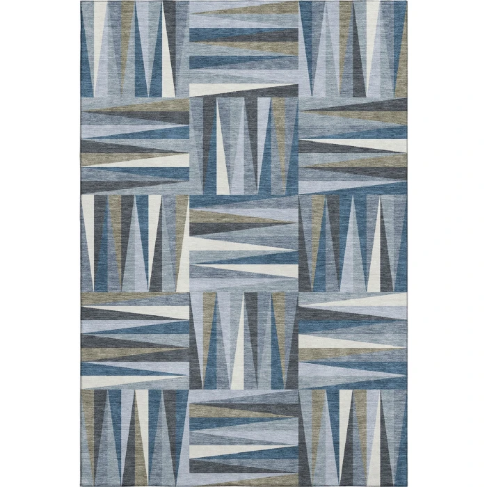 Addison Mayfield Blue AMF1012 5ft. x 7ft. 6in. Rect. Rug