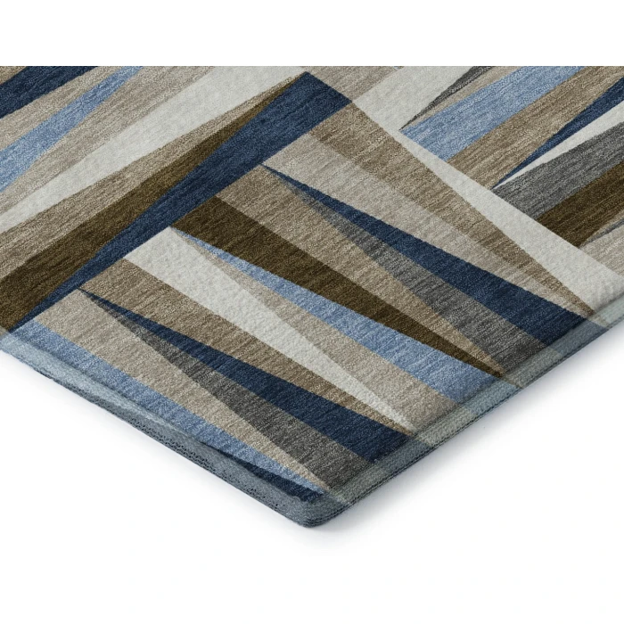 Addison Mayfield Blue AMF1012 2ft. 3in. x 7ft. 6in. Rect. Rug