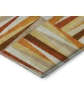 Addison Mayfield Orange AMF1012 2ft. 3in. x 7ft. 6in. Rect. Rug