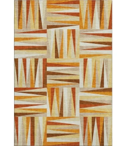 Addison Mayfield Orange AMF1012 2ft. 3in. x 7ft. 6in. Rect. Rug